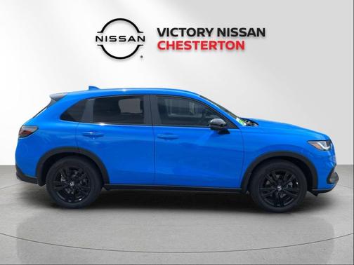 Boost Blue Pearl 2026 Honda HR-V 2WD Sport
