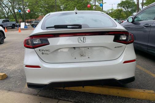 Platinum White Pearl 2023 Honda Civic Sport