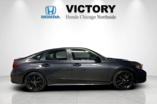 Meteorite Gray Metallic 2025 Honda Civic Sport