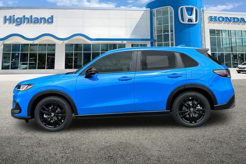 Boost Blue Pearl 2026 Honda HR-V AWD Sport