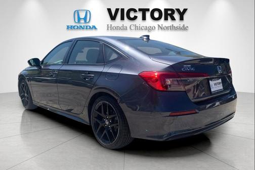 Gray 2022 Honda Civic Sport