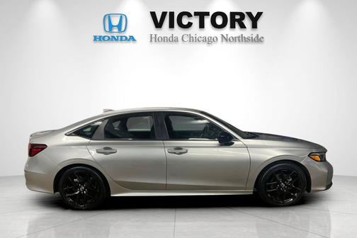 Blue Lagoon Pearl 2025 Honda Civic Sport