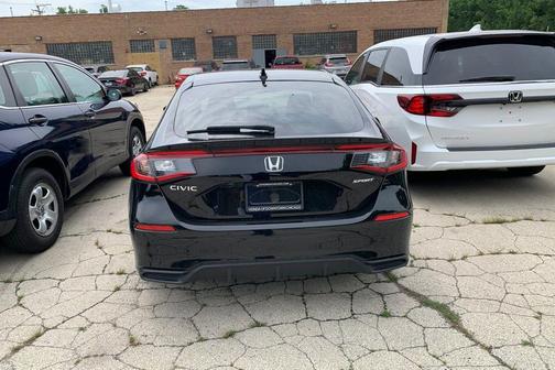 Crystal Black Pearl 2025 Honda Civic Sport