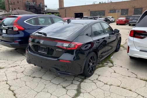 Crystal Black Pearl 2025 Honda Civic Sport