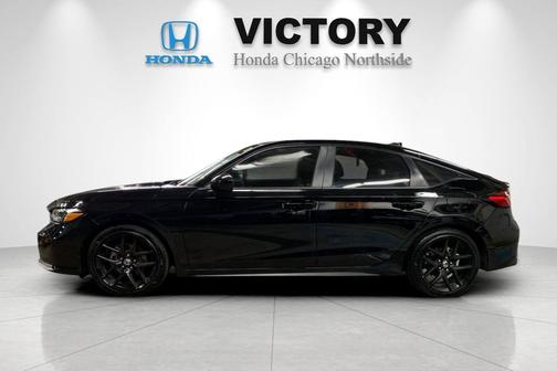 Crystal Black Pearl 2025 Honda Civic Sport