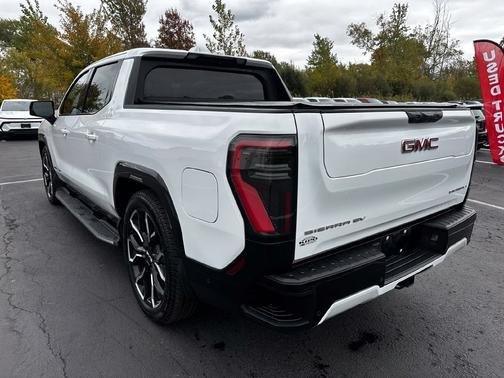 Summit White 2026 GMC Sierra EV Denali Max Range