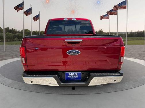 Red 2018 Ford F-150 Lariat