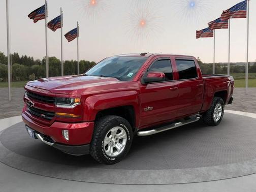 Maroon 2018 Chevrolet Silverado 1500 2LT
