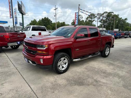 Maroon 2018 Chevrolet Silverado 1500 2LT