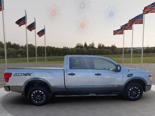 Brilliant Silver Metallic 2019 Nissan Titan XD PRO-4X