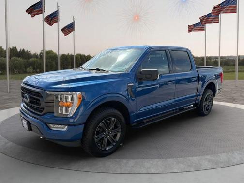 Atlas Blue Metallic 2023 Ford F-150 XLT