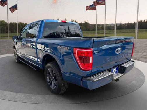 Atlas Blue Metallic 2023 Ford F-150 XLT
