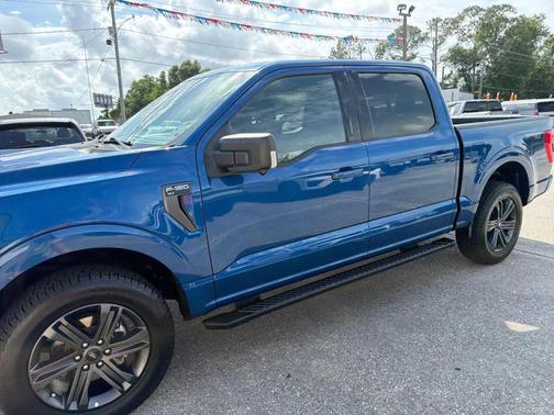 Atlas Blue Metallic 2023 Ford F-150 XLT