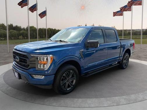 Atlas Blue Metallic 2023 Ford F-150 XLT