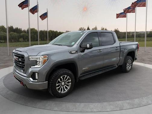 Satin Steel Metallic 2022 GMC Sierra 1500 AT4