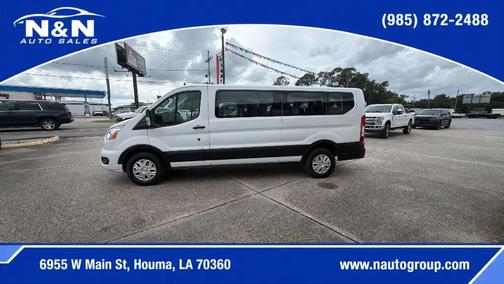 Oxford White 2021 Ford Transit-350 XLT