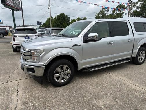 Silver 2018 Ford F-150 Lariat