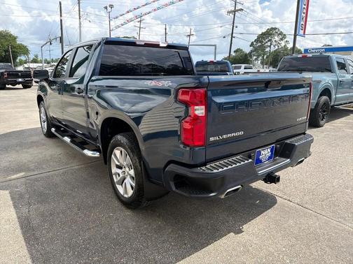 Blue 2021 Chevrolet Silverado 1500 Custom