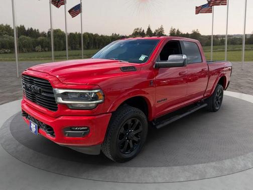 Flame Red Clearcoat 2021 RAM 2500 Laramie Crew Cab 4x4 6'4' Box