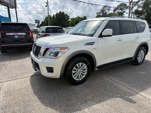 White 2019 Nissan Armada SL 2WD