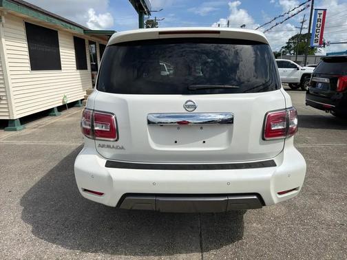 White 2019 Nissan Armada SL 2WD