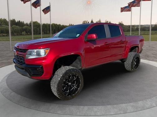 Cherry Red Tintcoat 2021 Chevrolet Colorado LT