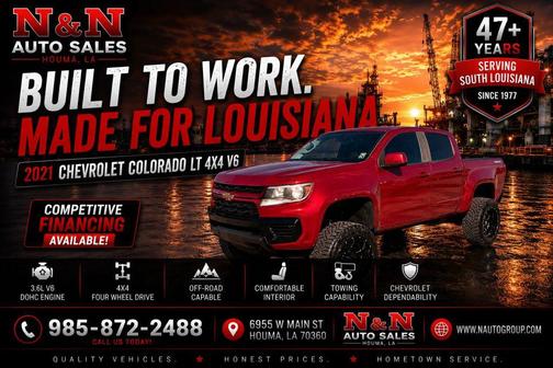 Cherry Red Tintcoat 2021 Chevrolet Colorado LT