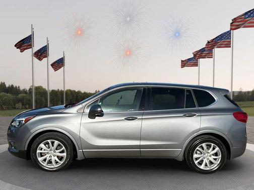 Satin Steel Metallic 2020 Buick Envision FWD Preferred