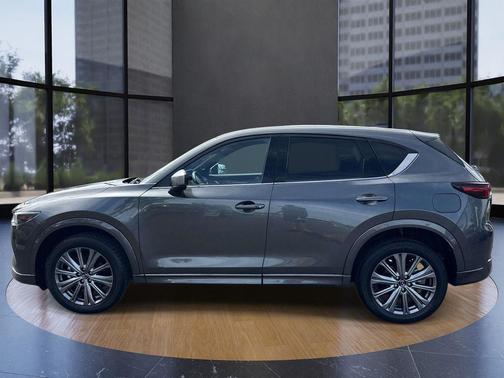 Machine Gray 2024 Mazda CX-5 2.5 Turbo Signature