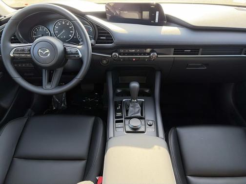 Jet Black Mica 2026 Mazda Mazda3 FWD w/Preferred Package