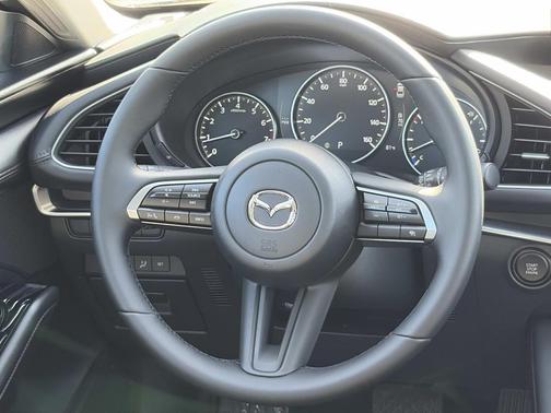 Jet Black Mica 2026 Mazda Mazda3 FWD w/Preferred Package