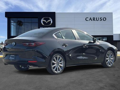 Jet Black Mica 2026 Mazda Mazda3 FWD w/Preferred Package