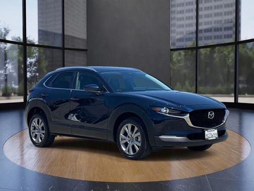 Deep Crystal Blue Mica 2023 Mazda CX-30 2.5 S Preferred Package