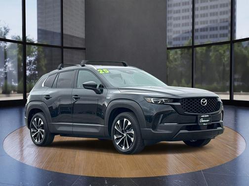 Jet Black 2025 Mazda CX-50 Hybrid Premium Plus Package