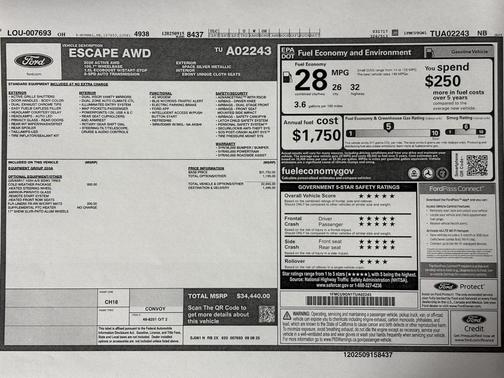 2026 Ford Escape Active