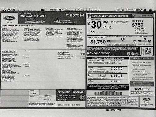 2025 Ford Escape Active