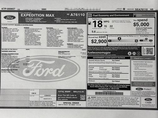 2025 Ford Expedition Max Platinum