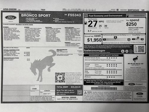 2025 Ford Bronco Sport Big Bend