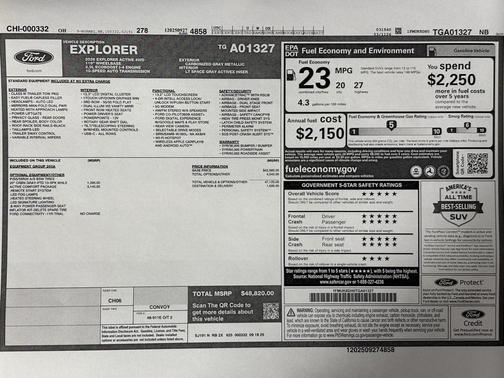 2026 Ford Explorer Active