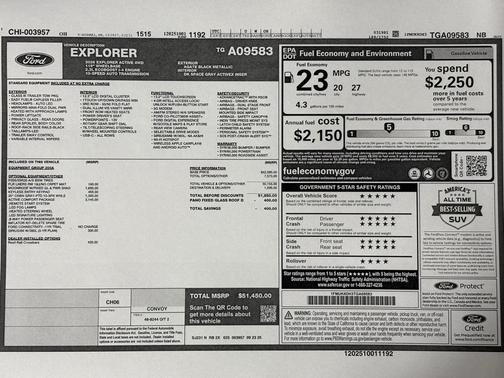 2026 Ford Explorer Active