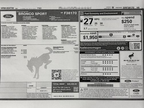 2025 Ford Bronco Sport Big Bend