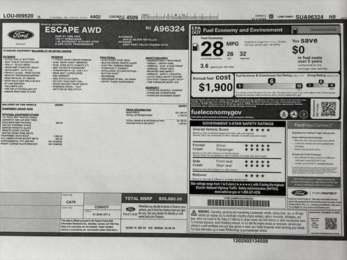 2025 Ford Escape ST-Line