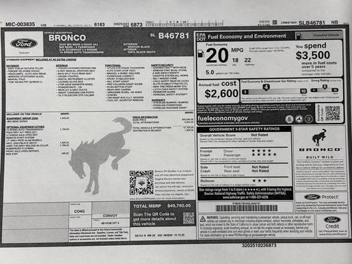 2025 Ford Bronco Big Bend