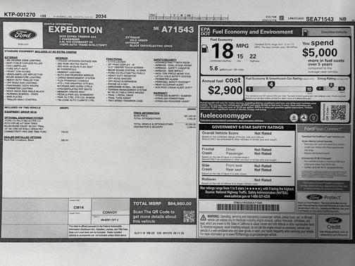 2025 Ford Expedition Tremor