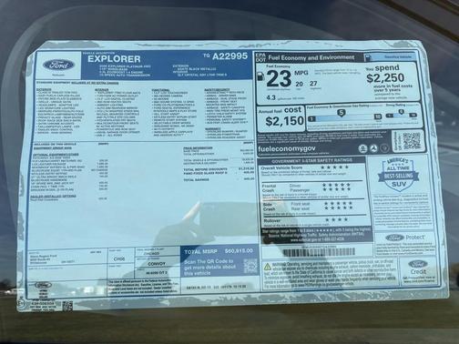 2026 Ford Explorer Platinum