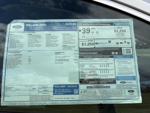 2026 Ford Escape Platinum