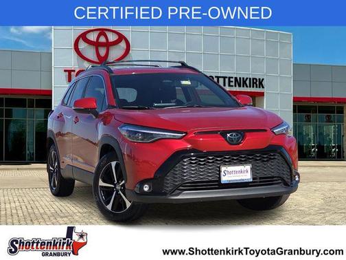 Barcelona Red Metallic 2024 Toyota Corolla Hybrid SE
