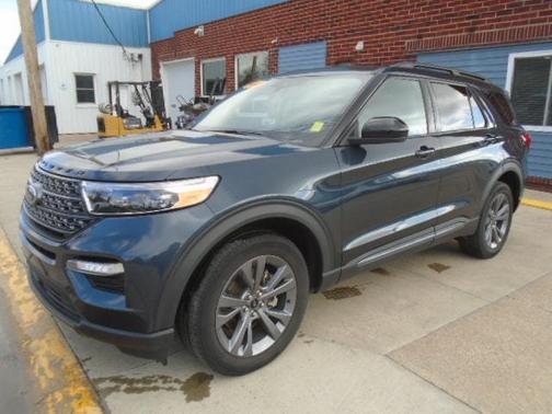 Stone Blue Metallic 2023 Ford Explorer XLT