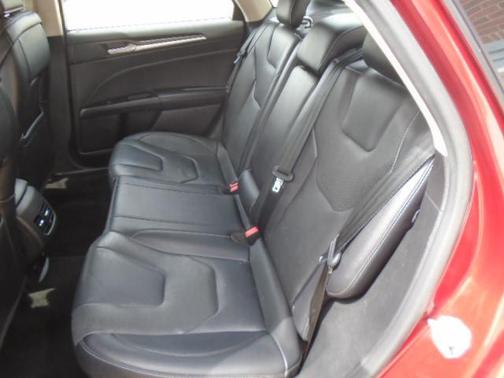 Ruby Red Metallic Tinted Clearcoat 2017 Ford Fusion Hybrid Titanium