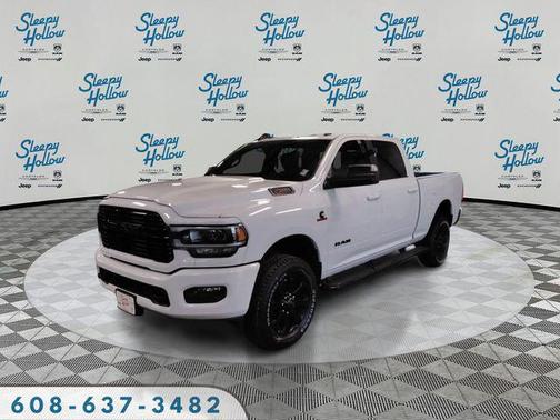 Bright White Clearcoat 2021 RAM 2500 Big Horn Crew Cab 4x4 6'4' Box
